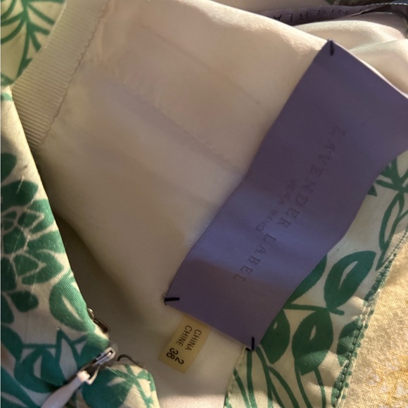 Vera wang lavender label vintage Green Dress size 2 - Picture 8 of 9